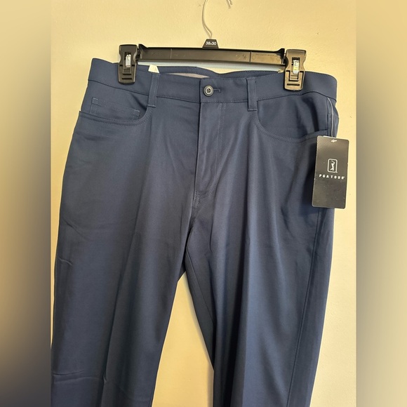 NWT PGA Tour Navy Golf Pants - Picture 2 of 4